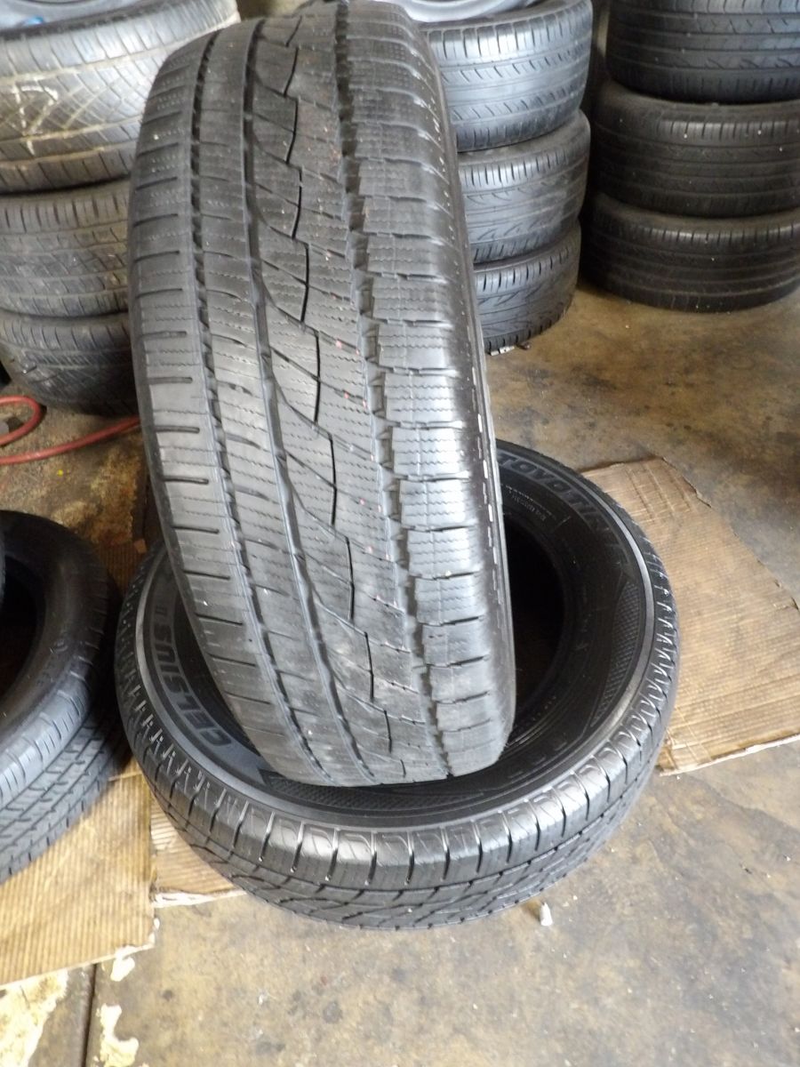 235/65R18 TOYO TIRES CELSIUS II PAIR OF TWO USED TIRES