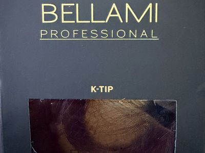 New. Bellami Professional K-Tip Natural Hair Extensions - Mulberry Wine #510 16” 25g