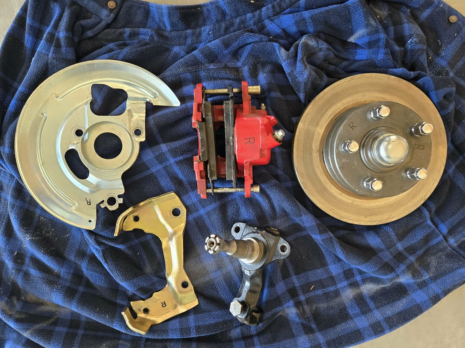 71 Nova, Camero, Firebird, Disc brake Set-up