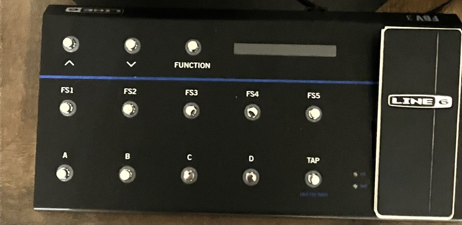 line 6 Fbv 3 wah/ volume pedal board