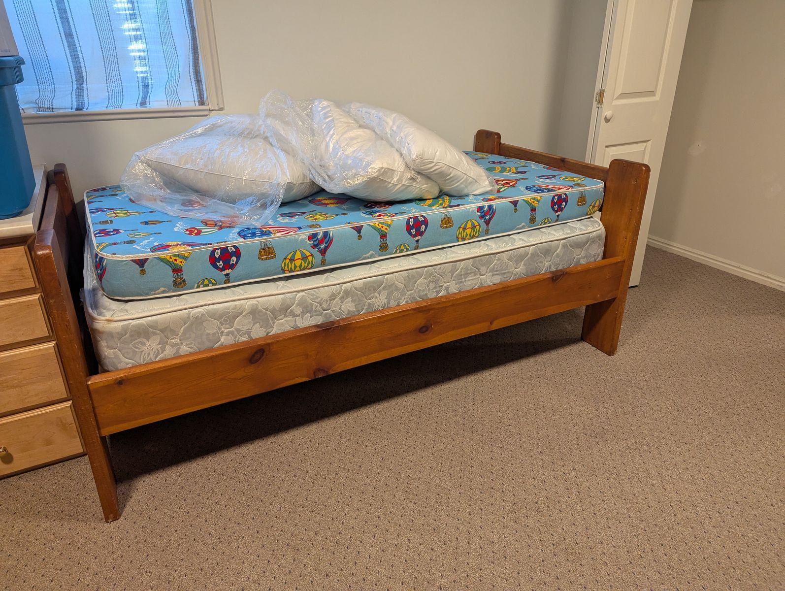 Solid Wood Twin Bed Frame