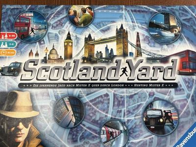 Scotland Yard Board game
