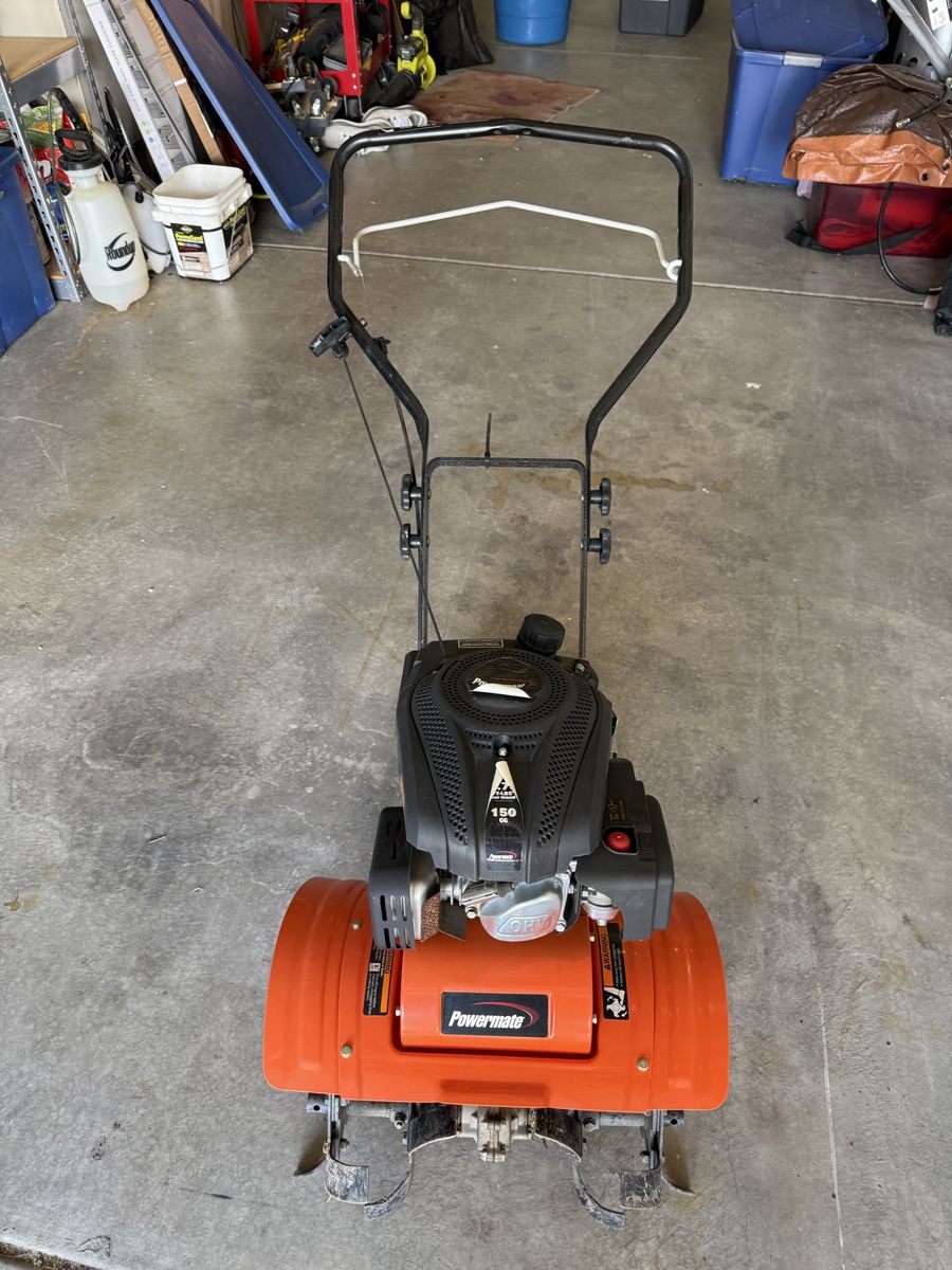 Powermate 150cc OHV Gas Tiller - Garden Cultivator