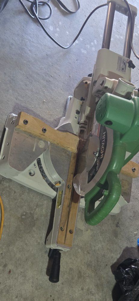 Hitachi 10" Sliding Dual Bevel Compound Miter Saw w/ Laser (C10FSH)