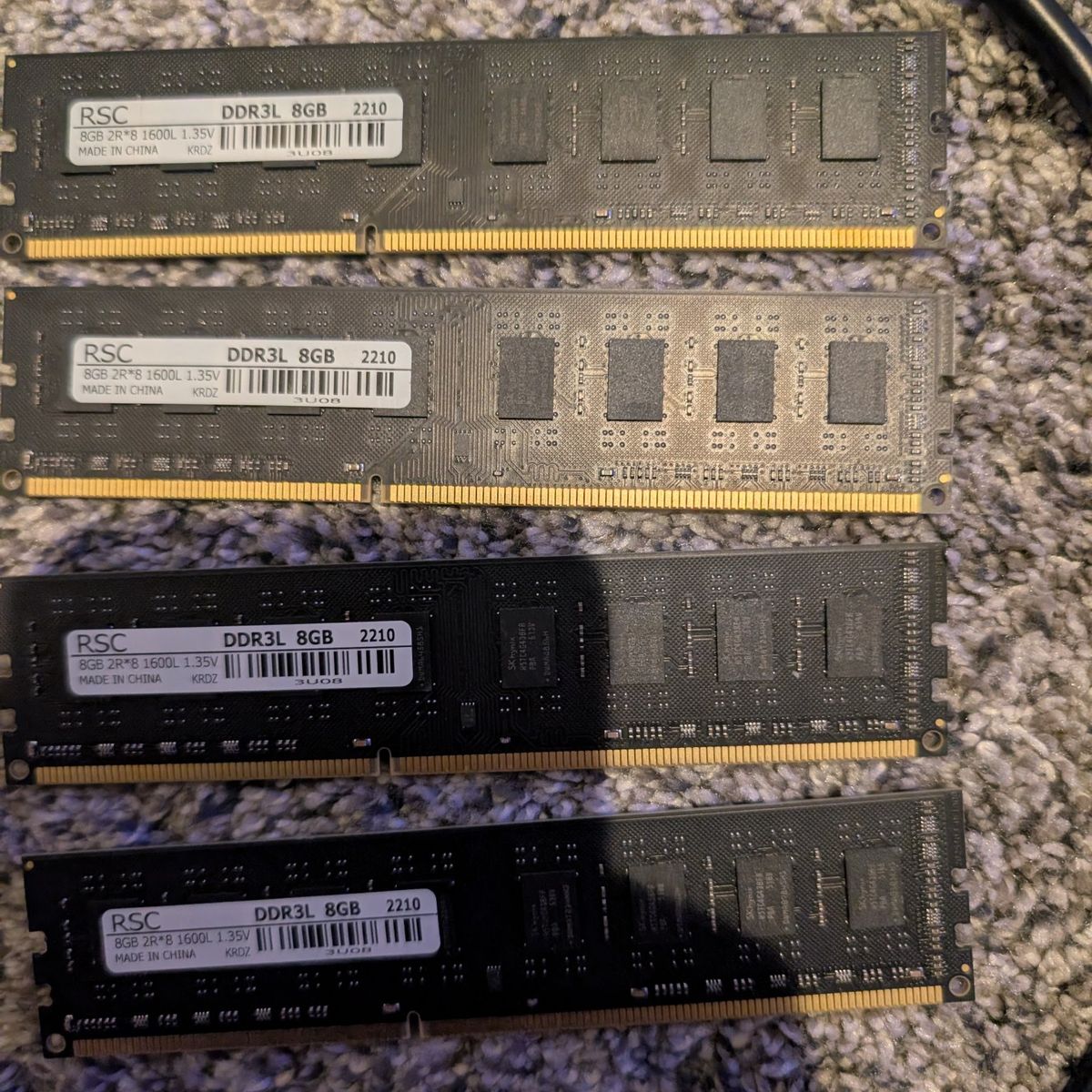 DDR3 RAM (2×8GB) read desc ($ negotiable)