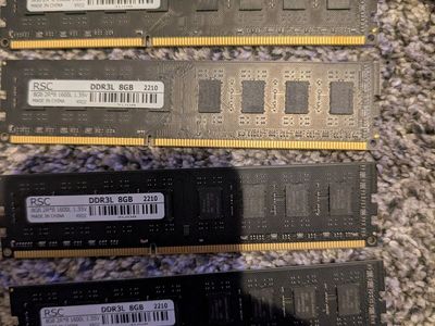 DDR3 RAM (2×8GB) read desc ($ negotiable)