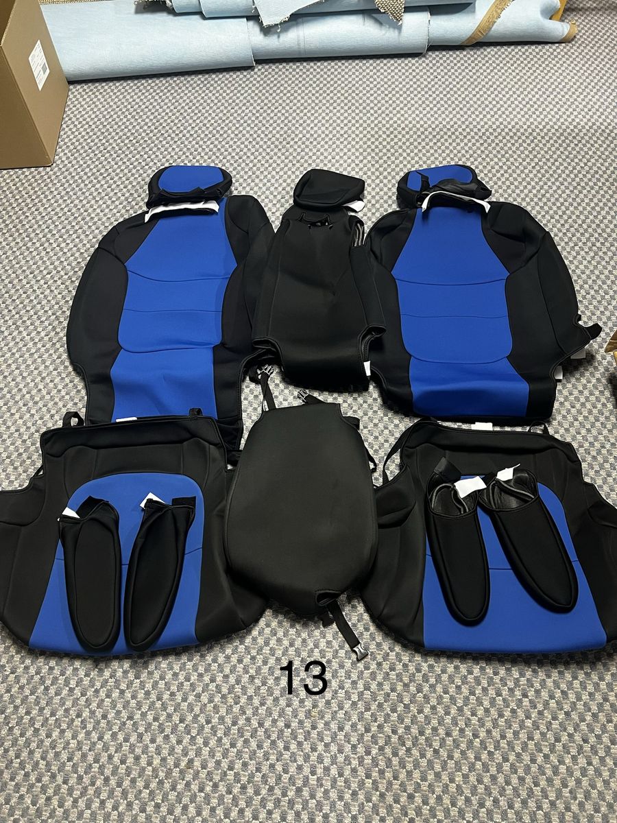 2021 to 2025 Toyota Sienna (M), 2nd Row Coverking Neoprene Seat Covers #13