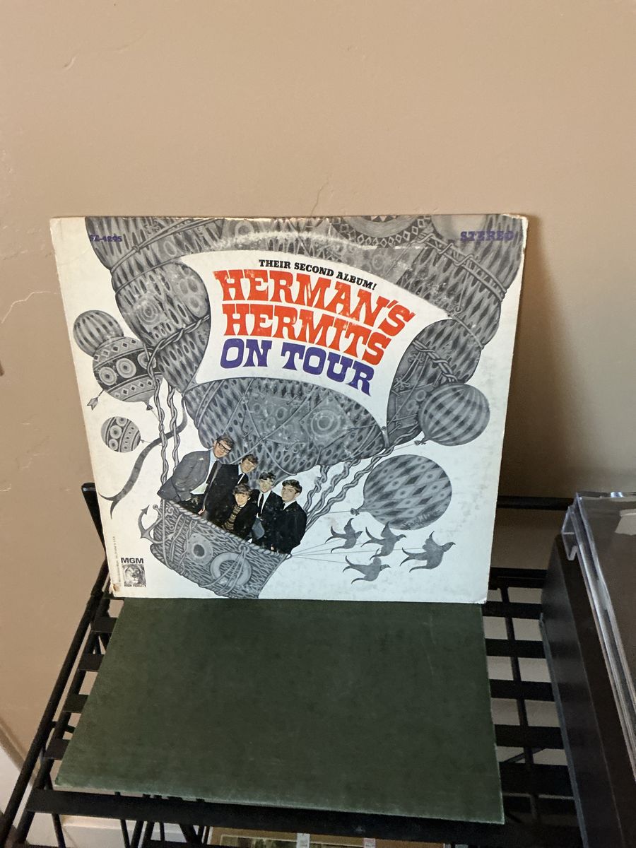 Herman's Hermits On Tour Their Second Album Vinyl LP Stereo MGM