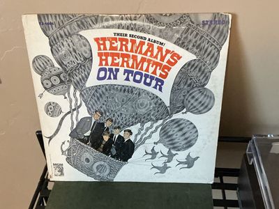 Herman's Hermits On Tour Their Second Album Vinyl LP Stereo MGM