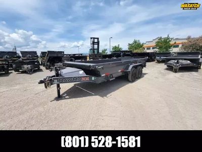2025 RawMaxx 7x16 GDX Heavy Duty Scissor Lift Dump