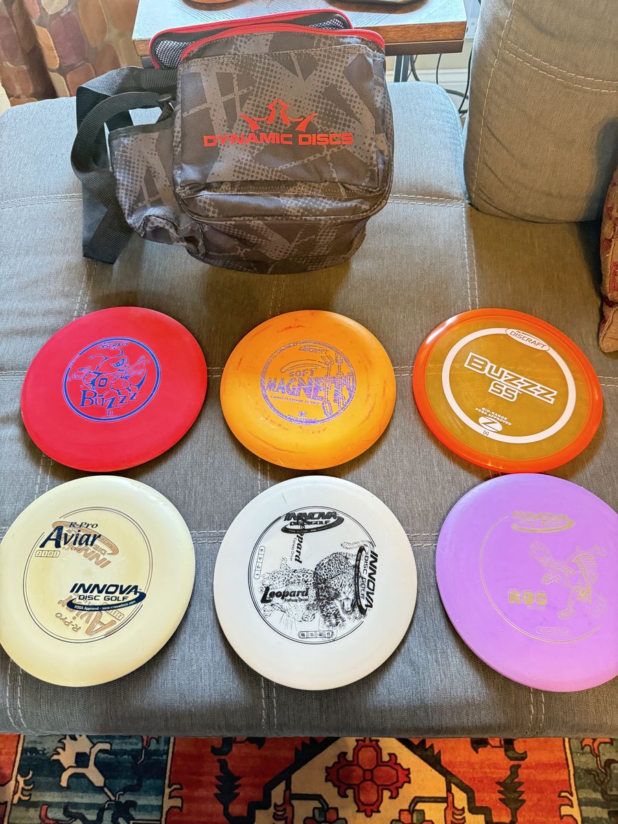 Disc Golf discs