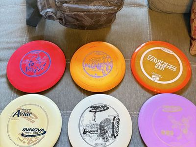 Disc Golf discs