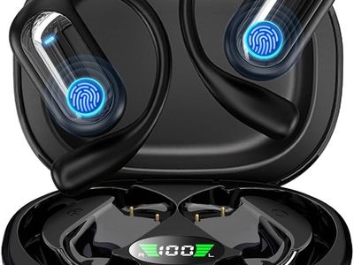 NEW AI Translation Earbuds Real Time with 188 Languages,50H Playtime Open Ear Headphones,Bluetooth 6.1
