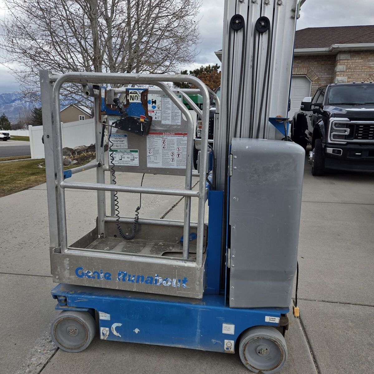 2017 Genie GR-20 Runnabout manlift