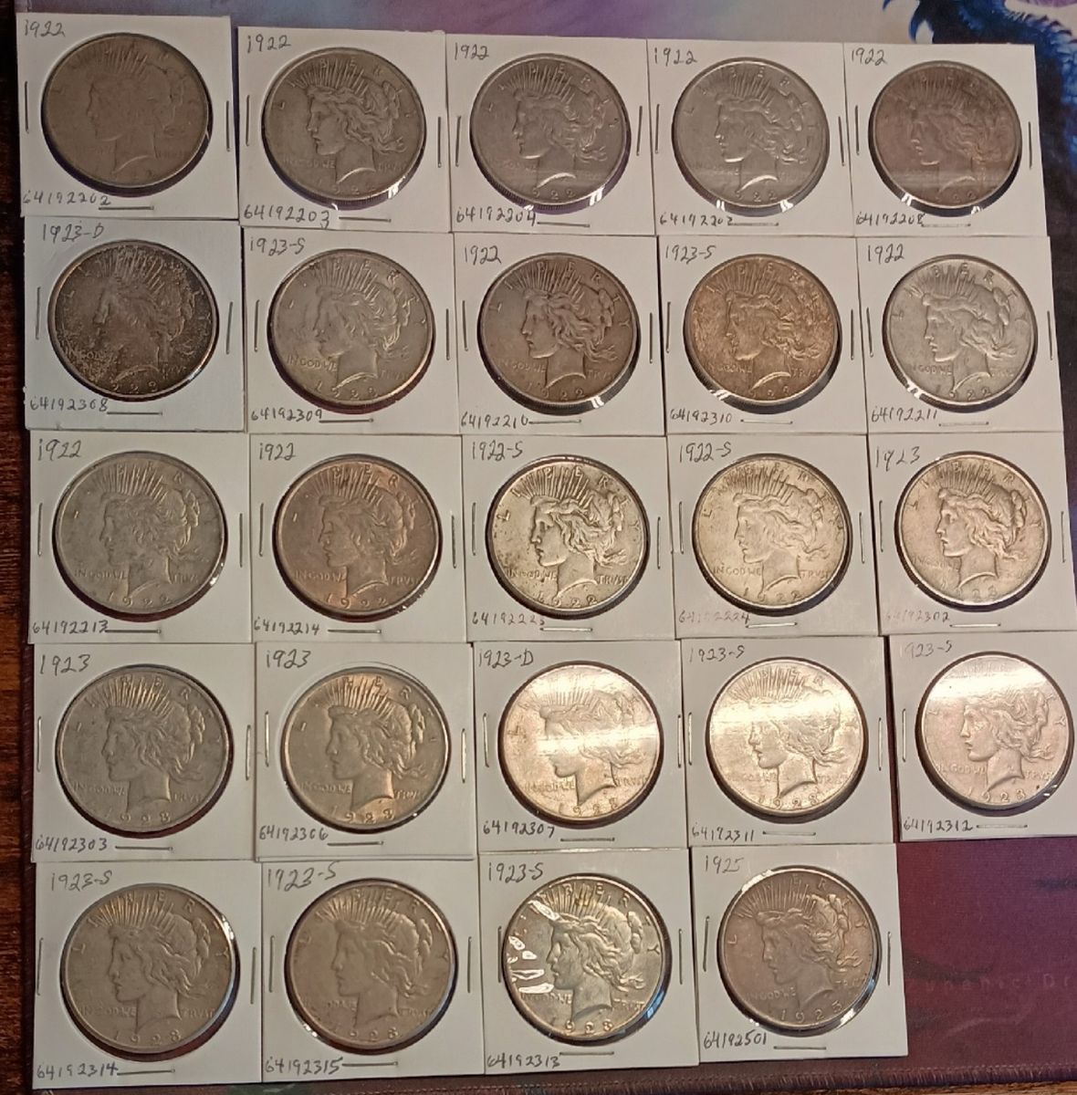 Peace Silver Dollars Below Spot price! 90% silver!