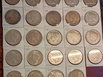 Peace Silver Dollars Below Spot price! 90% silver!