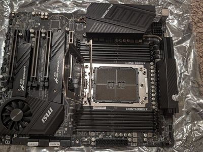 MSI TRX40 PRO 10G sTRX4 AMD TRX40 ATX Motherboard Threadripper