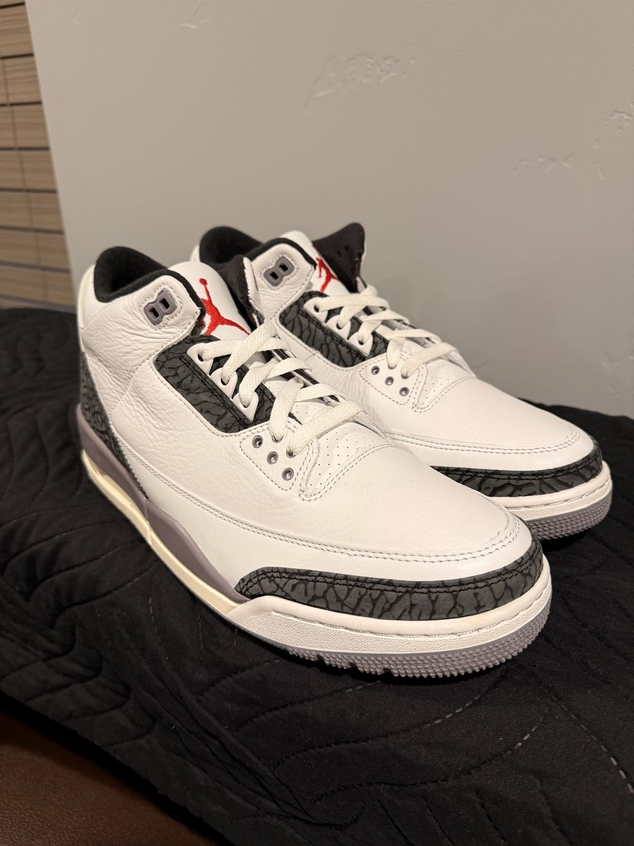 AIR JORDAN 3 RETRO SUMMIT WHITE/FIRE RED