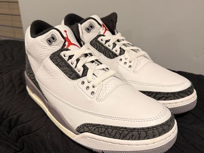 AIR JORDAN 3 RETRO SUMMIT WHITE/FIRE RED