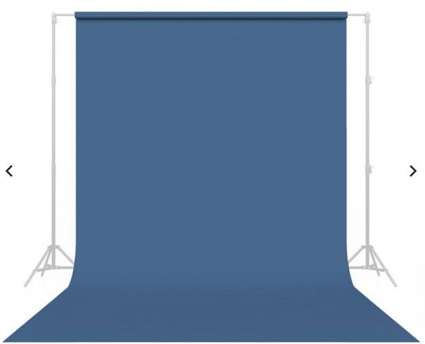 New - Blue Jean Seamless Background Paper 107" W x 36' L.