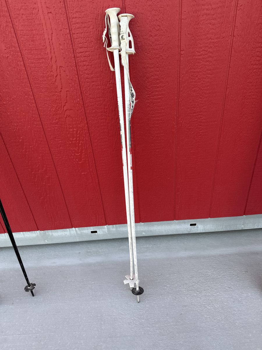 Vintage ski poles