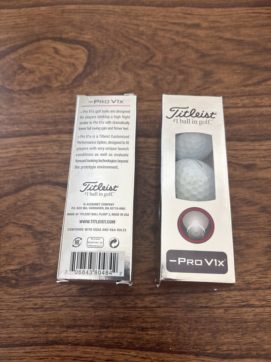 Left Dash Pro V1x trade for prov1x
