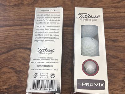 Left Dash Pro V1x trade for prov1x
