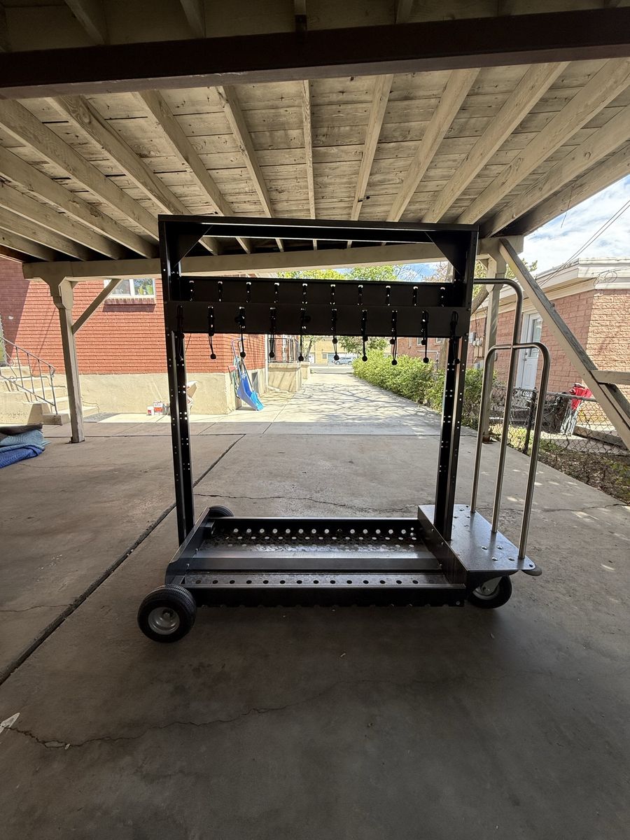 Ski and snowboard Mobile rack- cart rack
