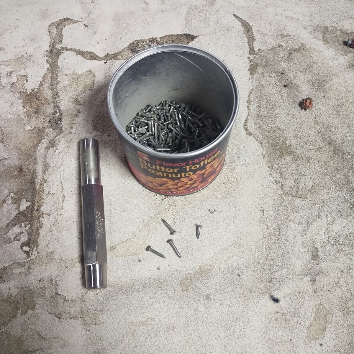 Track Nails and Magnetic Driver