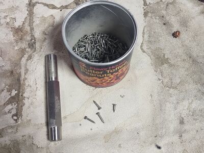 Track Nails and Magnetic Driver