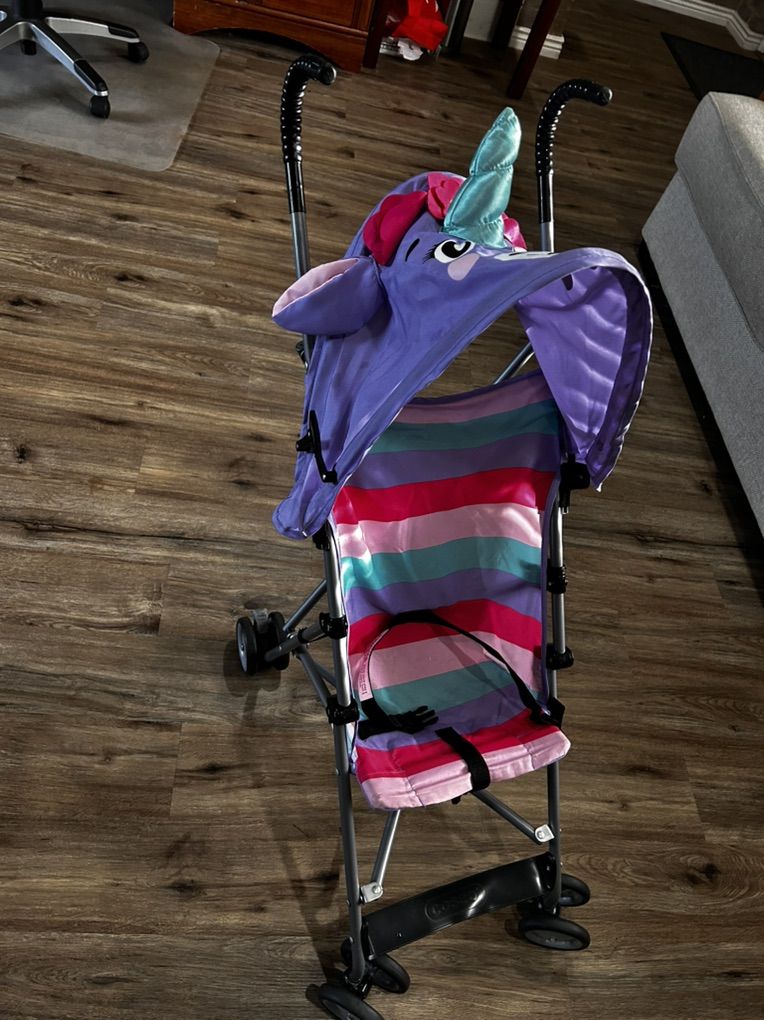 Unicorn Umbrella Stroller