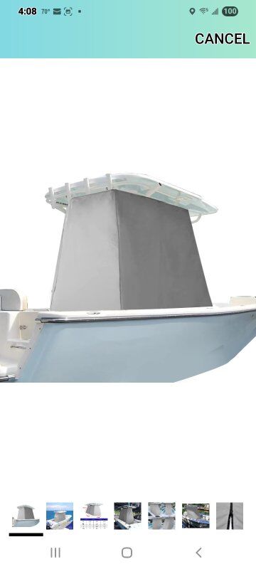New in Package! Universal T-Top Cover for Boats