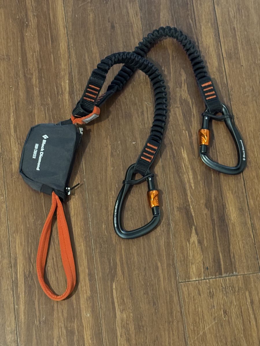 Black Diamond Iron Cruiser Via Ferrata Lanyard Set