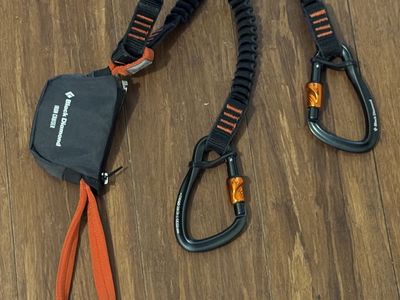 Black Diamond Iron Cruiser Via Ferrata Lanyard Set