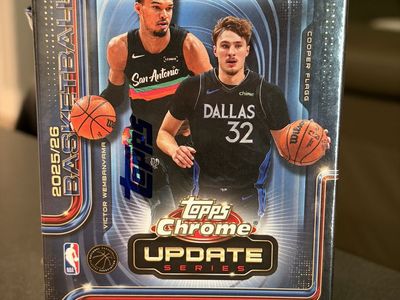 Topps Chrome Update 2025-2026 NBA Blaster Box New Sealed