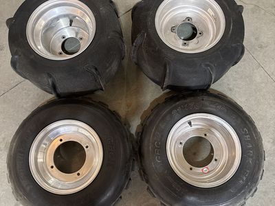 Shark Fin Paddle Tire Set