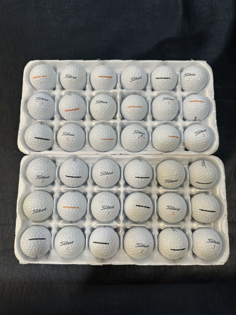 3 dozen Titleist Velocity golf balls