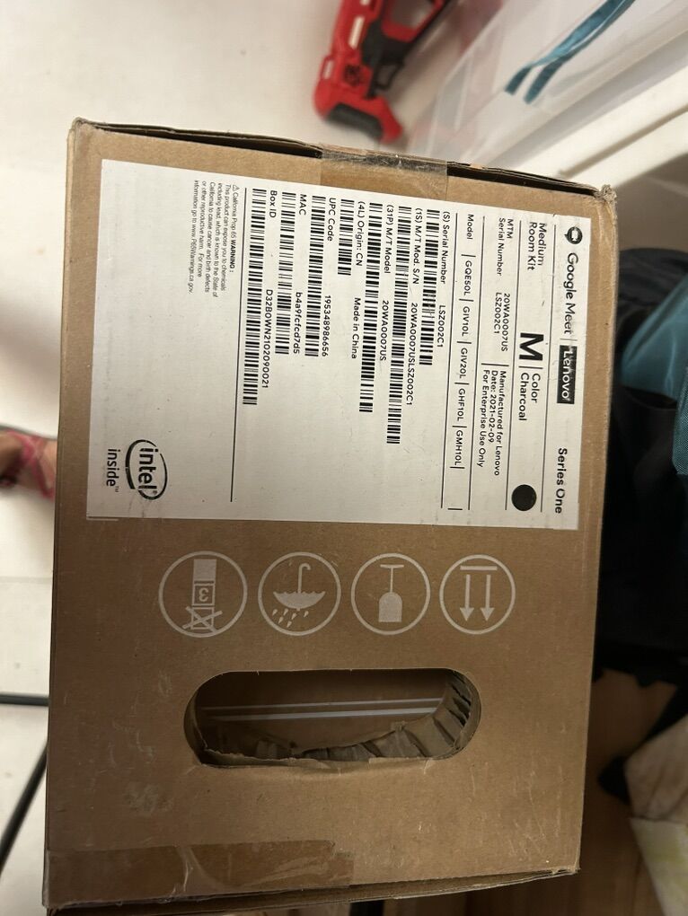 Google Meet Lenovo Series One