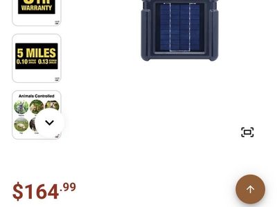 SOLAR Electric Fence Box