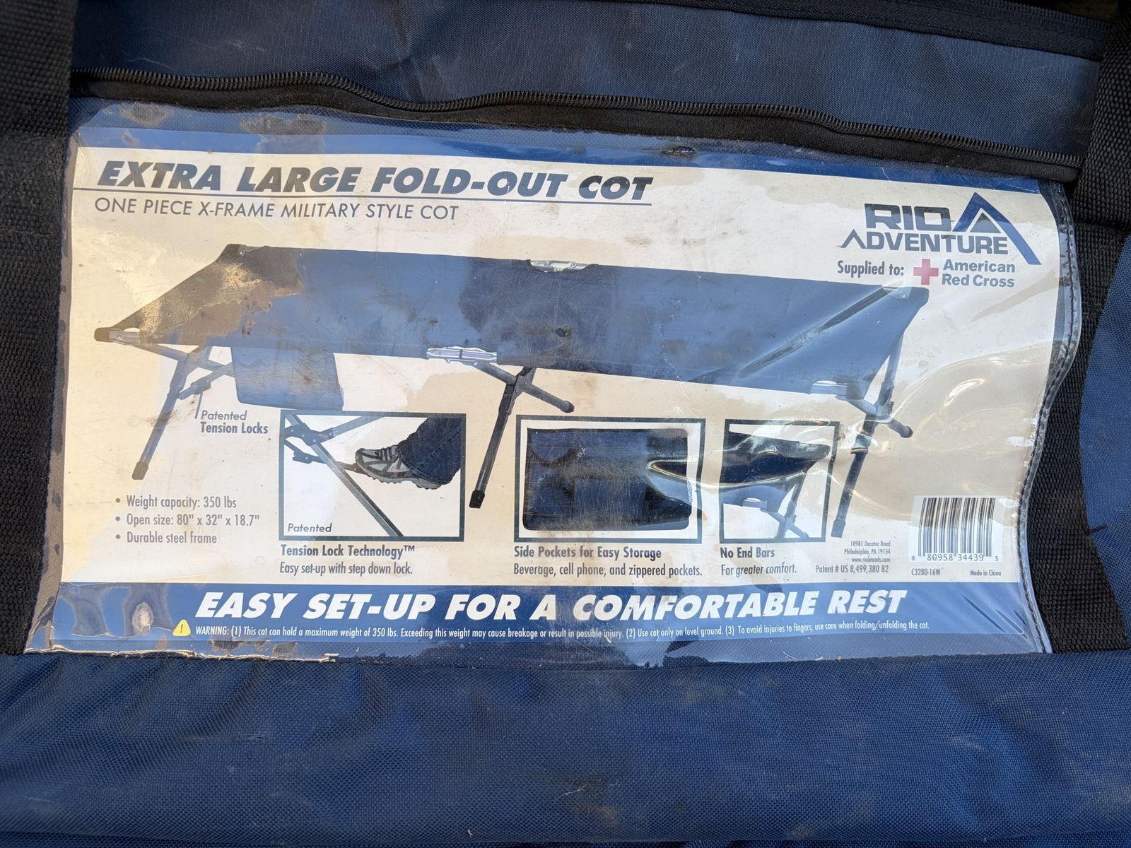 RIO XL Camping Cot