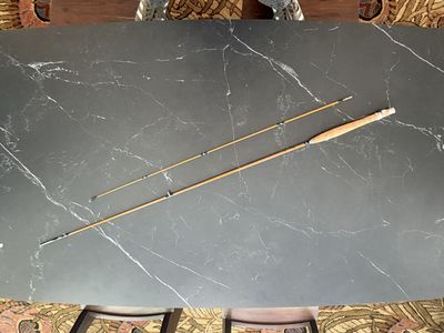 HARDY PALAKONA BAMBOO FLY ROD 7'6" #6