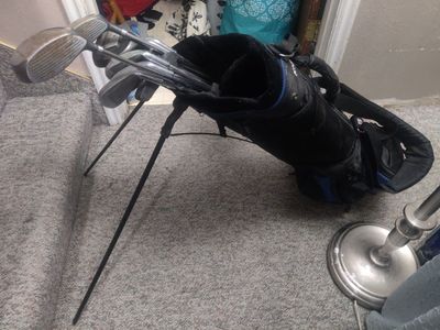 Old Set of Left Handed Golf Clubs