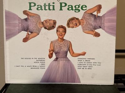The Voices of Patti Page Vinyl LP Album - Mercury Records High Fidelity