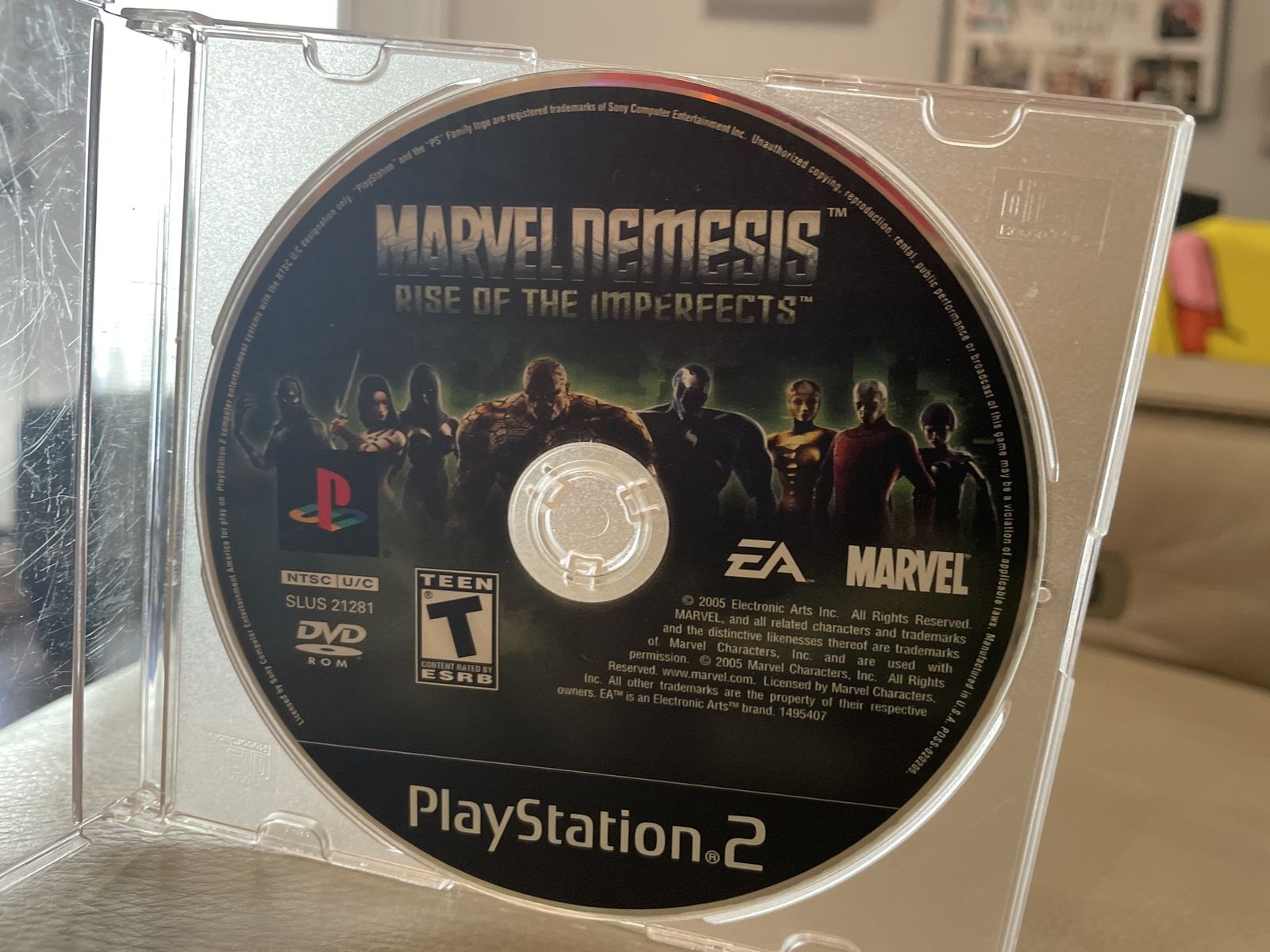 Marvel Nemesis: Rise of the Imperfects PS2