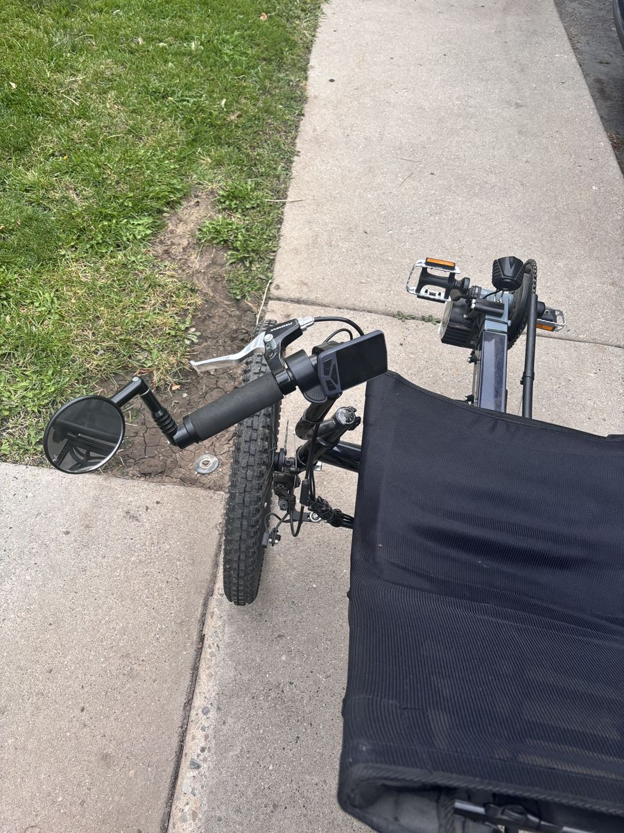 Brand new electric recumbent trike