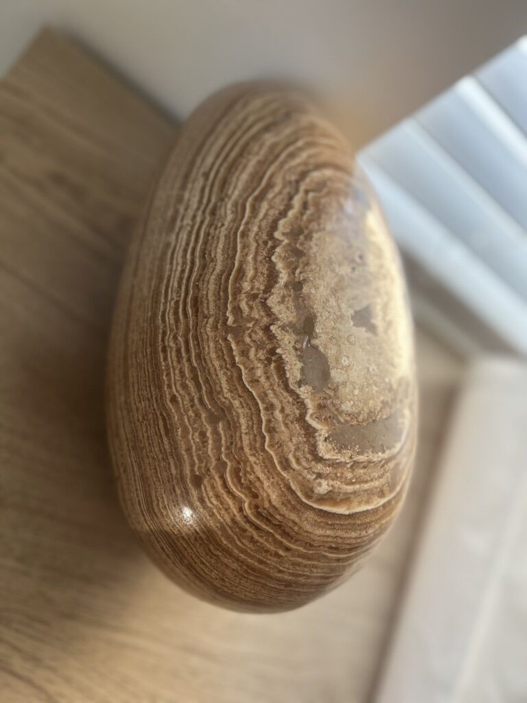 20.8 lb. Genuine Aragonite Egg