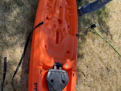 Lifetime Daylite 8 ft Sit-on-Top Recreational Kayak - Orange