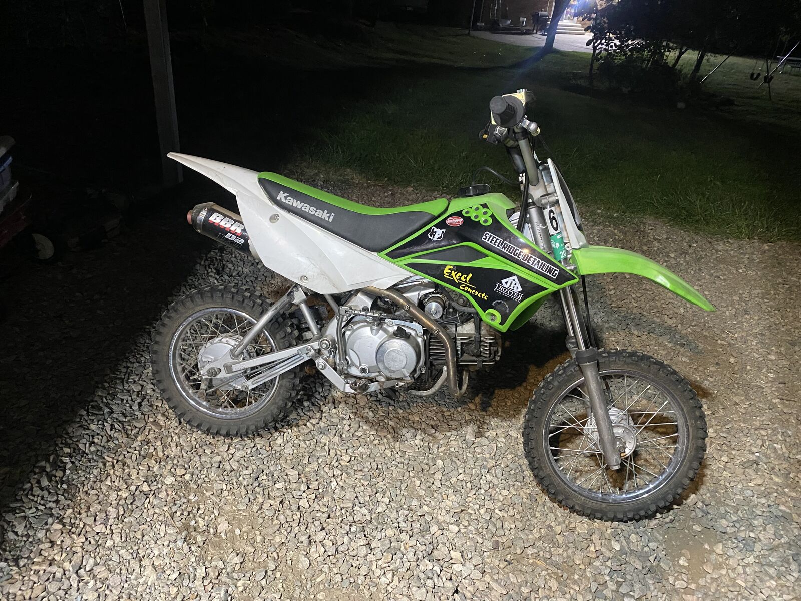 KLX 110 KLX110 Kawasaki electric start & kick start KLX110L