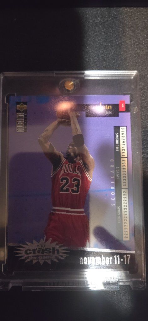 1996-97 Upper Deck Collector's Choice Michael Jordan You Crash the Game #C30