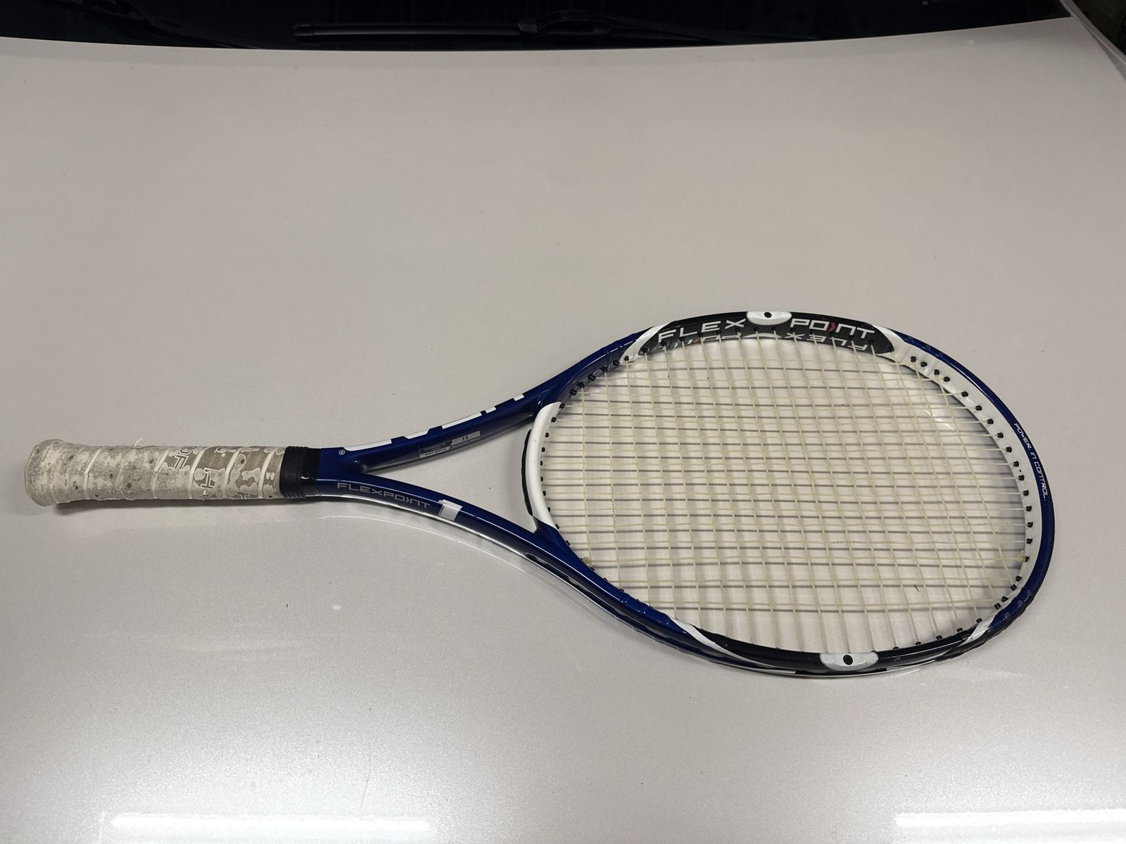Head Flexpoint Tennis Racket Blue White